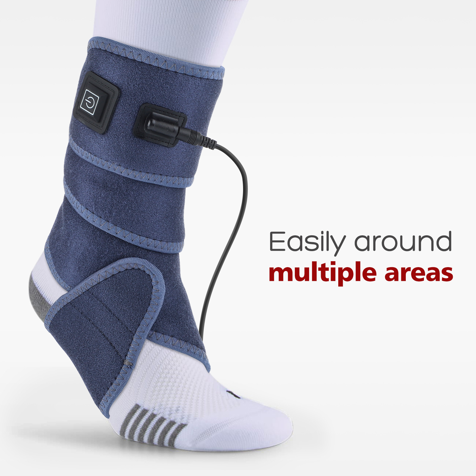 Cross-border new electric heating strap 3-speed temperature control heating wrist strap ankle heating strap wholesale