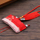 Round Carry-on Bag Sachet Empty Bag Chinese Style Embroidered Tassel Plum Blossom Gift Car Pendant Sachet Bag Bag Bag