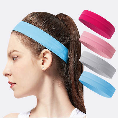 Quick-Drying Seamless Fitness Yoga Headband Men's and Women's Foldable Hair Band Breathable Running Sports Hair Band