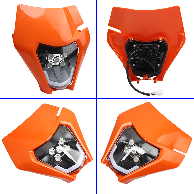 Motorcycle modification accessories for KTM Universal off-road motorcycle headlight LED day 5 LED lamp beads