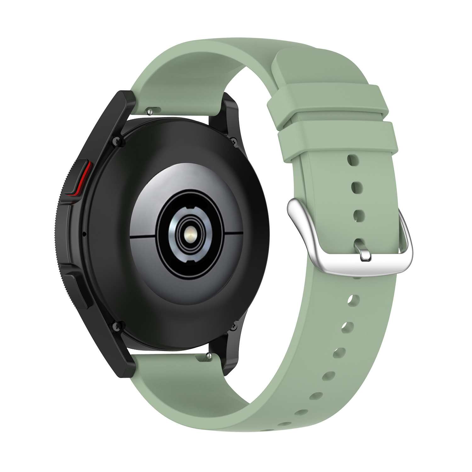 For Samsung galaxy watch6/5/4 round tail silicone strap Huawei watch4 strap 20/22mm