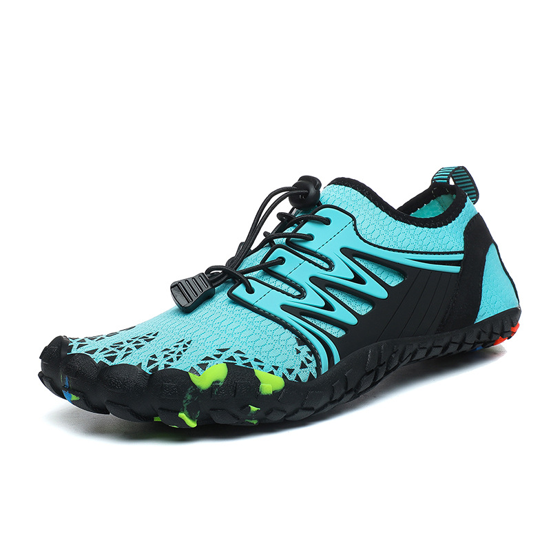 W-22 Men's and Women's Outdoor Beach Wading Shoes Swimming Shoes Spring and Summer Mesh Large Size Indoor Fitness Shoes Lightweight
