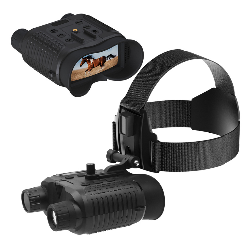 Cross-border new nv8160 digital night vision device outdoor tactical helmet high-definition infrared handheld telescope