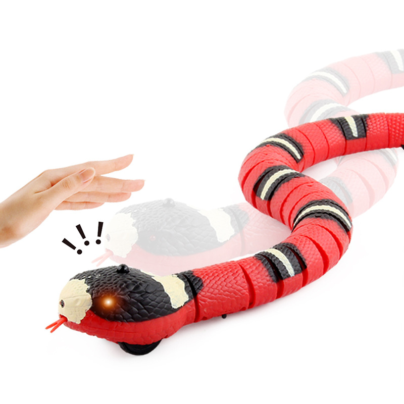 New and unique trick toys, reptile remote control rattlesnake, induction cobra, bungara snake, funny toys