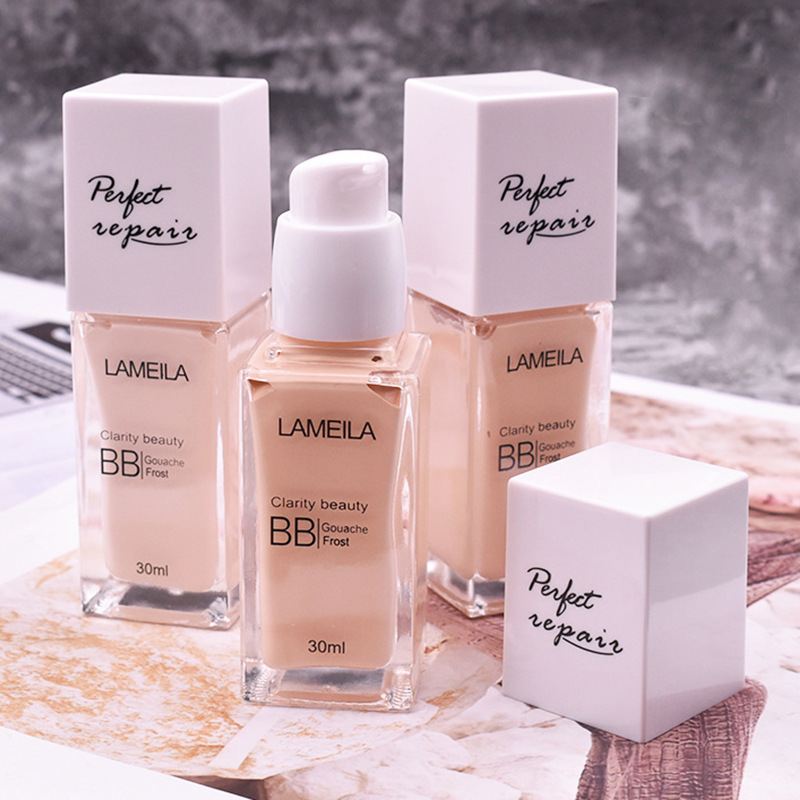 Ramila BB Cream Concealer Foundation liquid lasting oil control not easy to take off makeup brightening skin Color Moisturizing plain face isolation