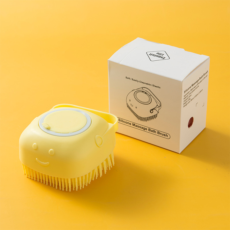 Pet Dog Bath Brush Cat Bath Special Brush Silicone Massage Brush Cleaning Artifact for Dog Rubbing Supplies