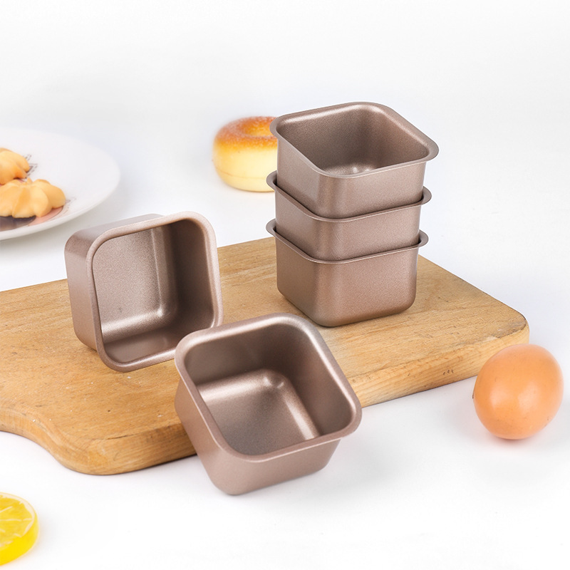 正方形のケーキ金型ミニはトーストパン金型ポンドケーキ肉松小貝家庭用オーブンをつけない|undefined