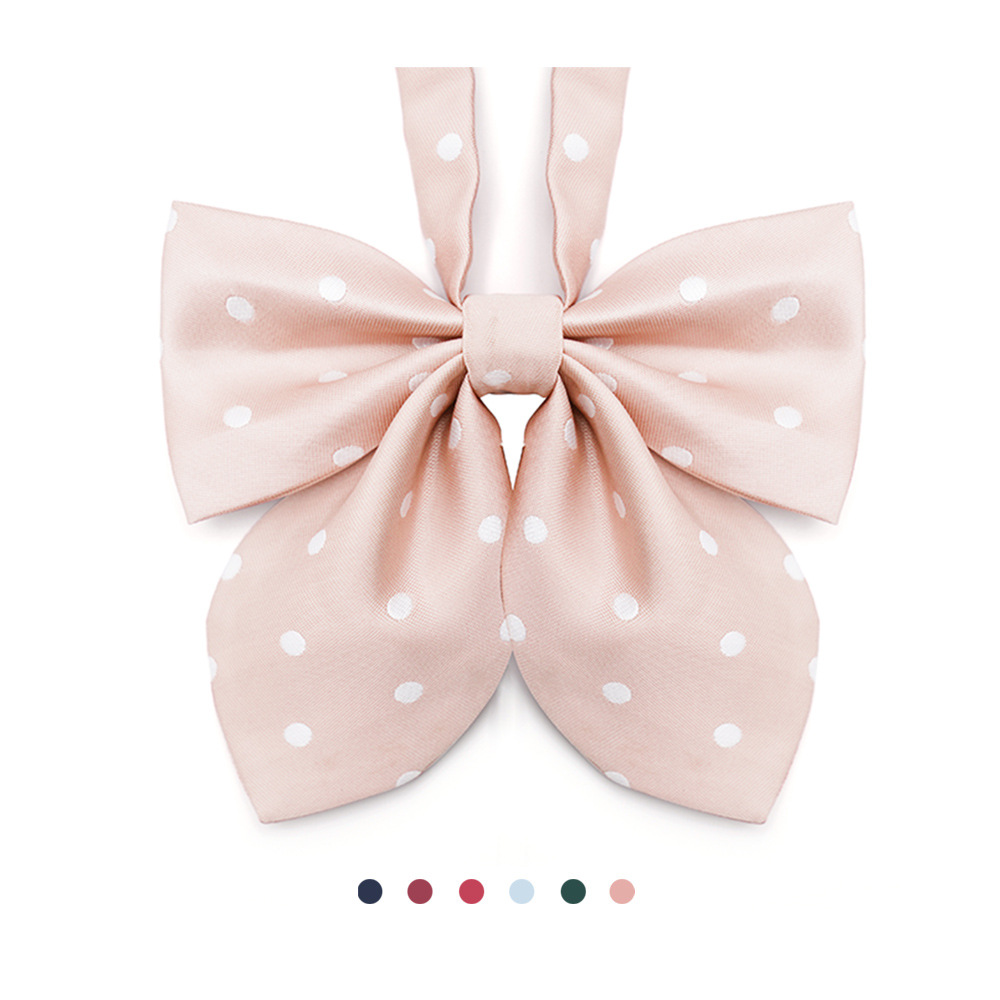Factory direct spot spot wave point rabbit ear JK female student bow tie Japanese sailor uniform accessories small things