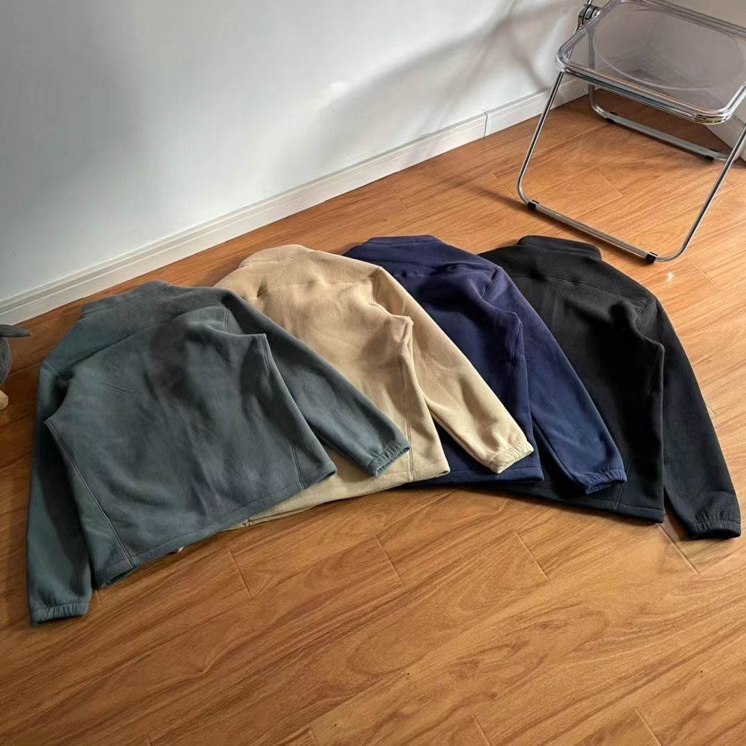 Foreign Trade Classic Fleece Fleece Outdoor Couple Thickened Beautiful Size Oversize Thick Fashionable Inner Liner Jacket