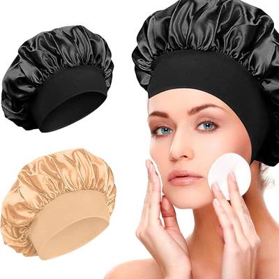 Amazon foreign trade wide-brimmed high elastic headscarf beauty cap shower cap hair care cap for children's care moon Sedin nightcap