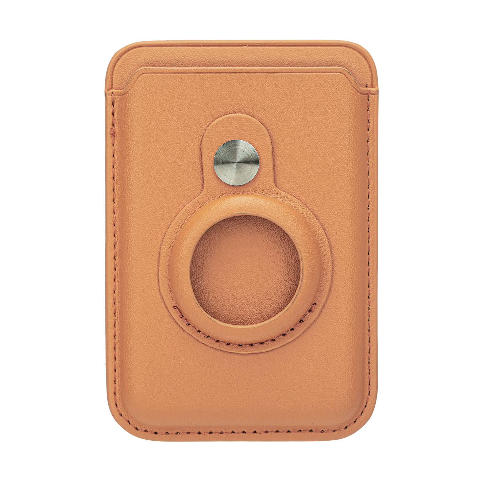 Cross-border airtag locator microfiber card holder multi-energy wallet wallet anti-theft card holder tracker protective cover factory