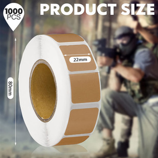 2023 Amazon hot model target board repair subsidy shooting practice square plaster self-adhesive target sticker spot direct sale