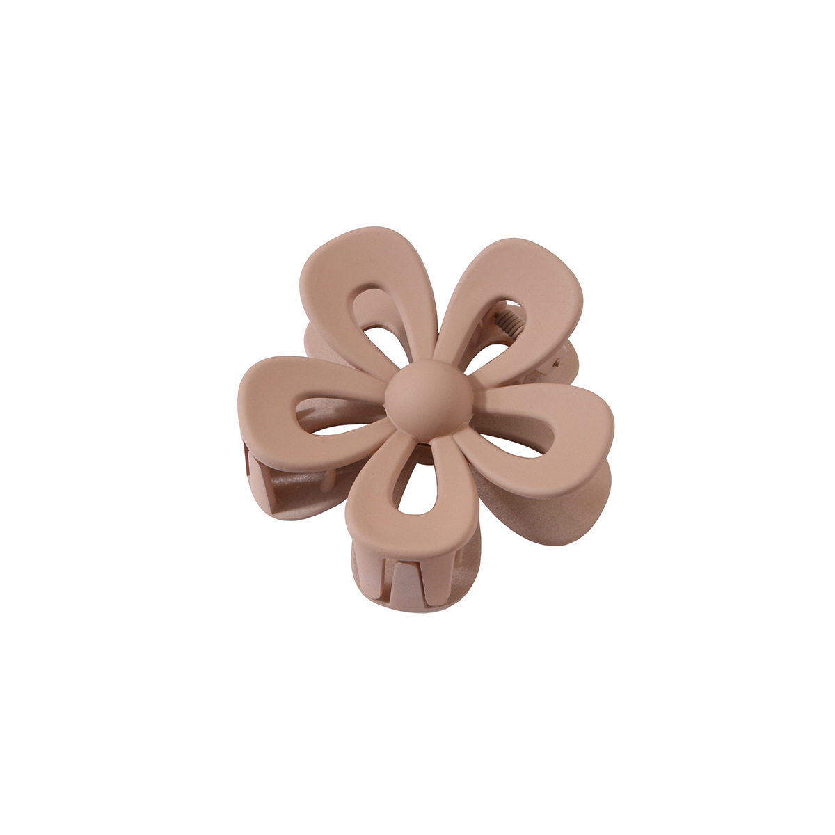 Uus õõnes suurte lilledega haaratsiklamber, jäätunud akrüülist haiklamber, naiste juukseklamber, seljaotsa haarats, hulgimüük_voghion.com