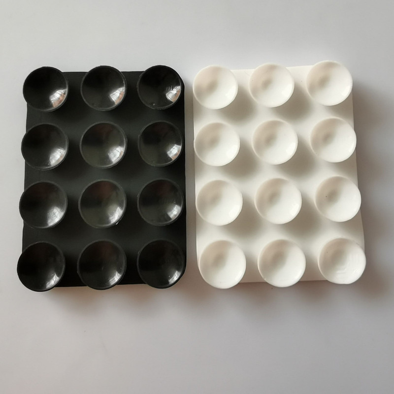 24-piece mobile phone silicone suction cup Square mobile power non-slip suction cup mobile phone leather case power phone suction cup