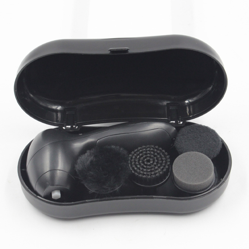 Cross-border new household electric handheld leather shoe brush leather care portable shoe polisher leather care shoe polisher