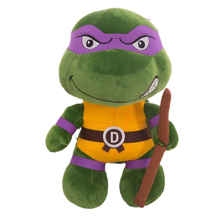 Factory direct sales of Teenage Mutant Ninja Turtles variant era plush toys Q version of Teenage Mutant Ninja Turtles dolls creative rag dolls