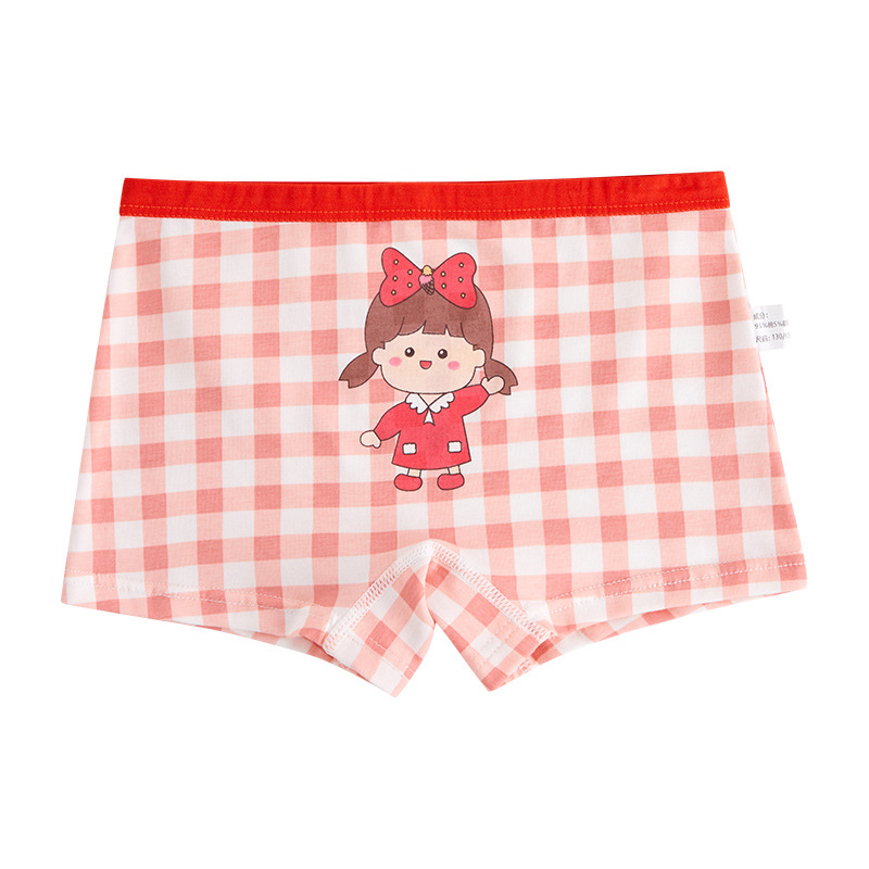 Wholesale New Products Children's Underwear Combed Girls Boxer Girls Cotton Triangle Short Underpants Baby Class A Shorts
