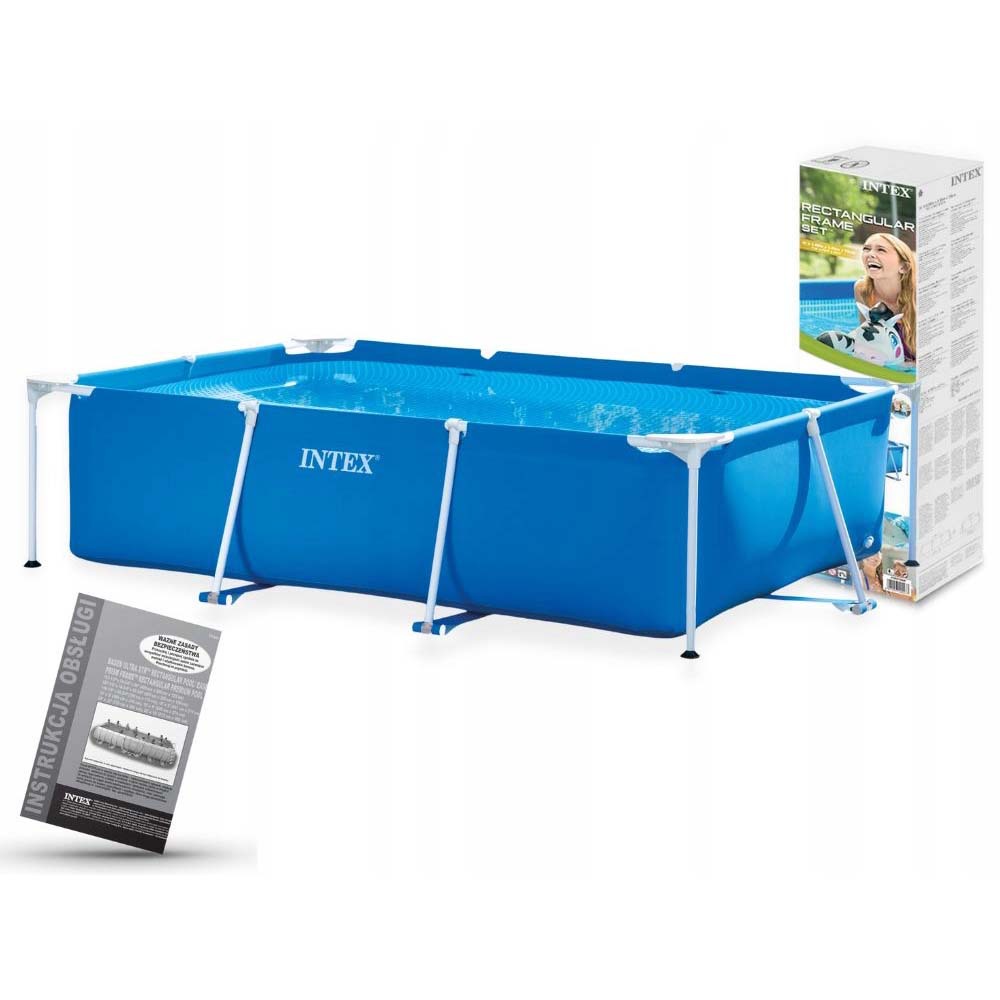 INTEX swimming pool children square bracket swimming pool family large courtyard round inflatable pool wholesale cross border