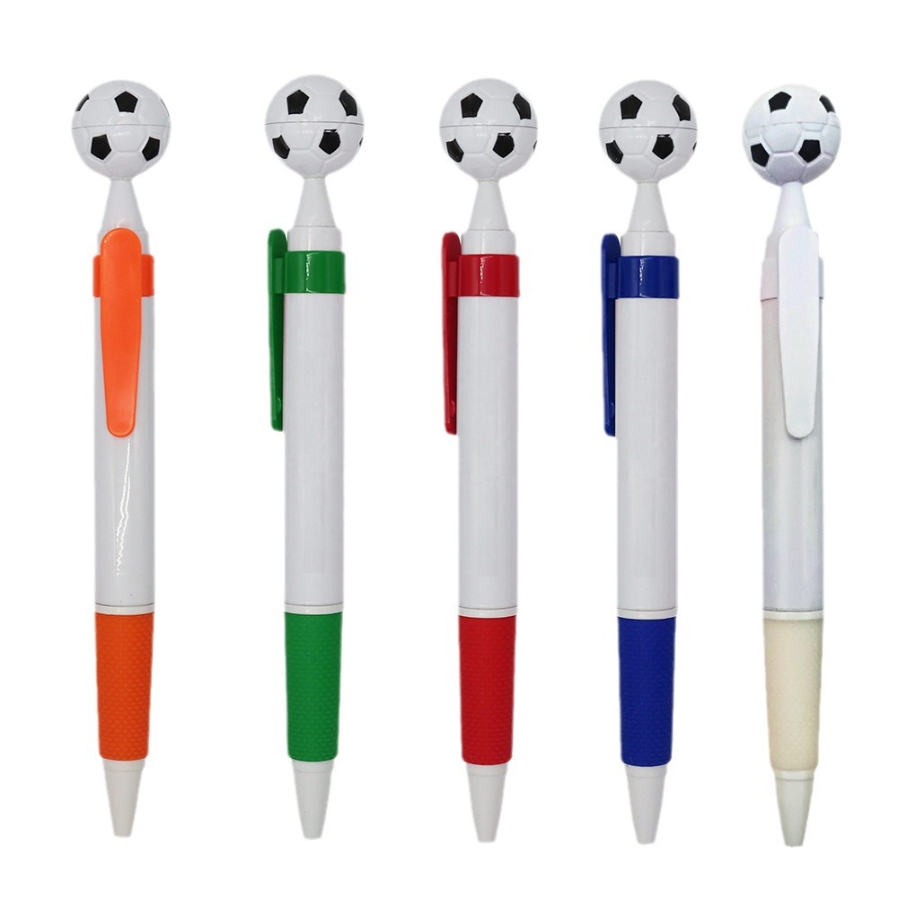 Advertising football pen printing logo creative cartoon football ball pen office pen advertising pen