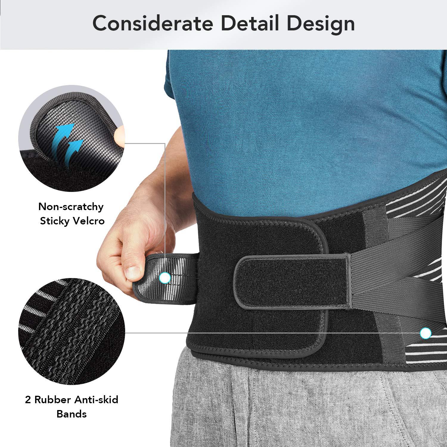 Sports Belt Adjustable Back Support Belt Fitness Double Pressure Waist Protection Running Sweat Belt Abdominal Belt
