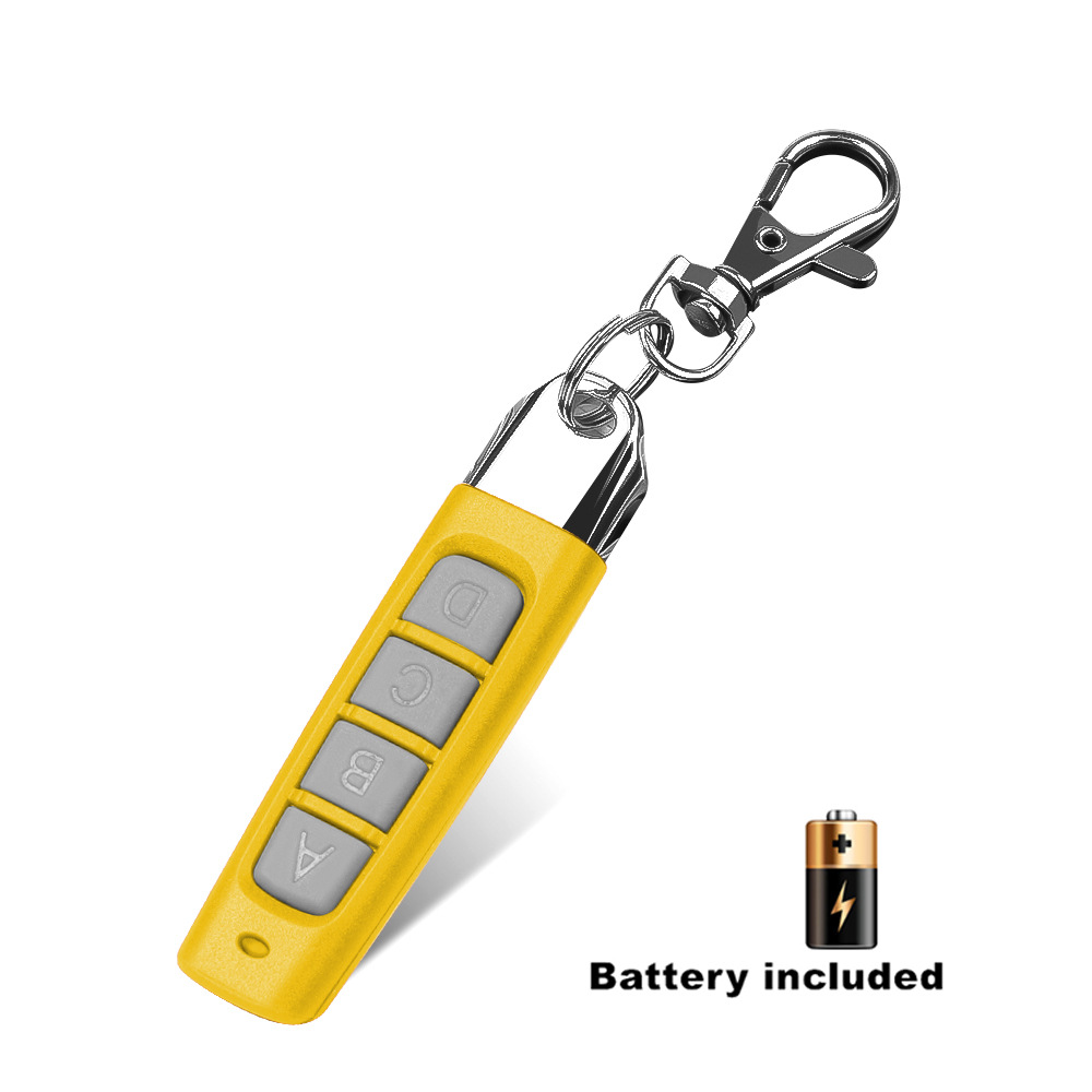 Cross-border e-commerce small thumb copy remote control 433m clone key universal copy garage door wireless remote control