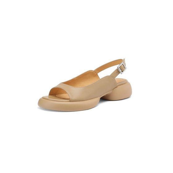 Great-looking ~ 2023 Summer Casual All-match Sandals Women's Peep Toe Fishmouth Shoes Mid-heel Comfortable Lightweight Platform Shoes