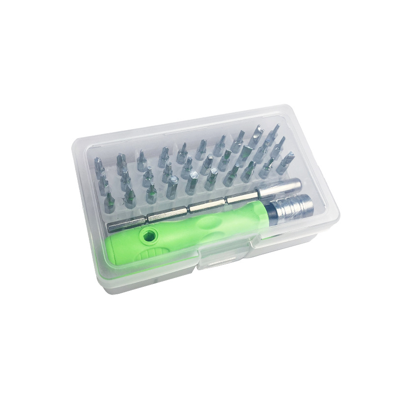 32-in-one screwdriver set computer notebook disassembly tool set mobile phone disassembly tool batch wire batch Telecommunications