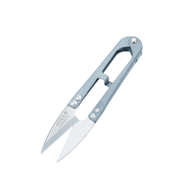 CJY yarn scissors small yarn scissors spring scissors cross stitch U-shaped scissors SK5 high carbon steel small scissors large yarn scissors thread end scissors
