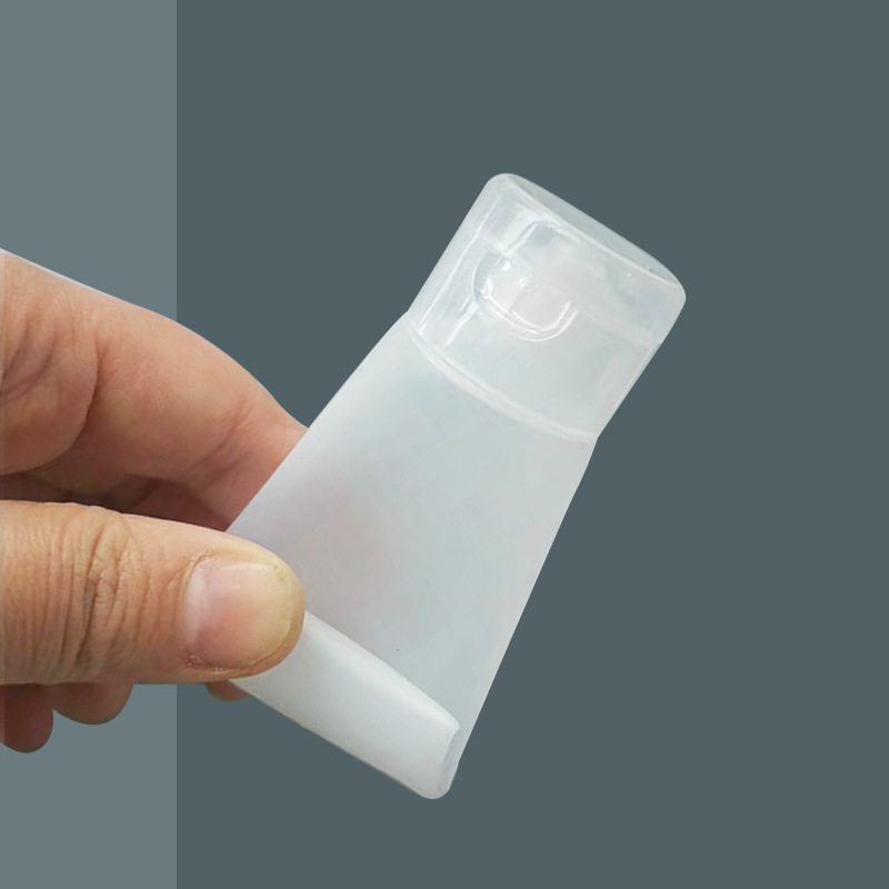 Cosmetic hose sub-packaging facial cleanser lotion flip frosted transparent extrusion offset printing cosmetic bottle packaging packaging material