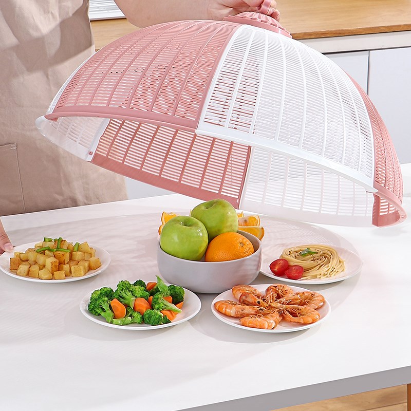 Household Food Cover Rice Cover Detachable Dust-proof Table Cover Household Food Cover Anti-mosquito, Fly-proof Dining Table Food Cover