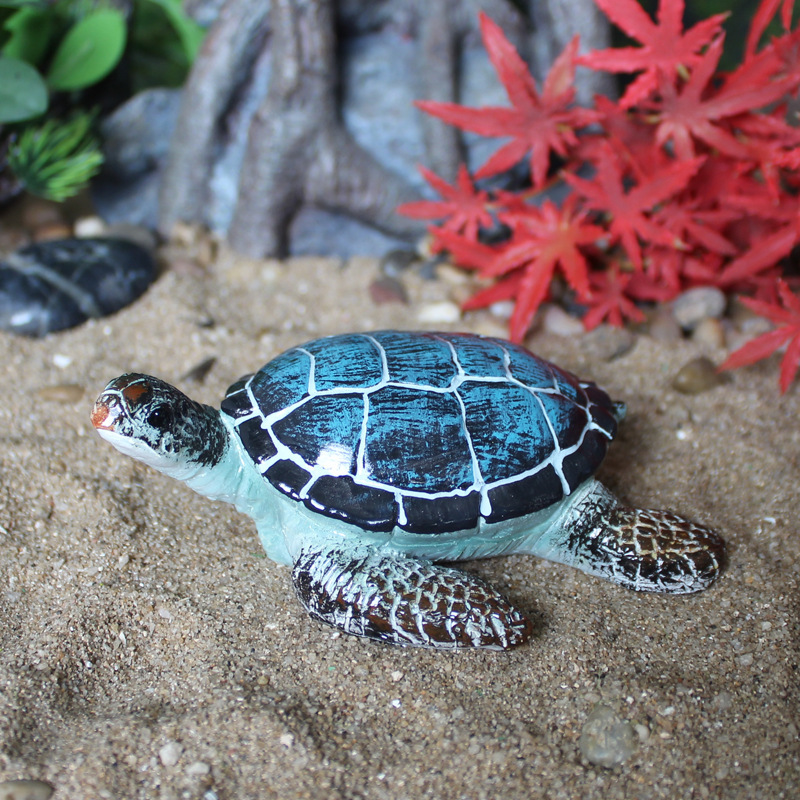 樹脂クラフトカメ飾り庭マイクロ風景水族館家の装飾屋外貿易カメペンダント|undefined