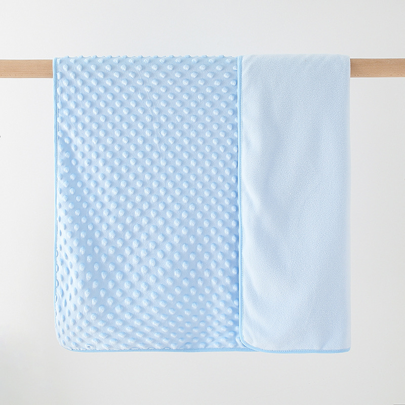 Baby Bean Blanket Baby Soothing Blanket Children's Double Quilt Blanket Air Conditioning Blanket Newborn Blanket