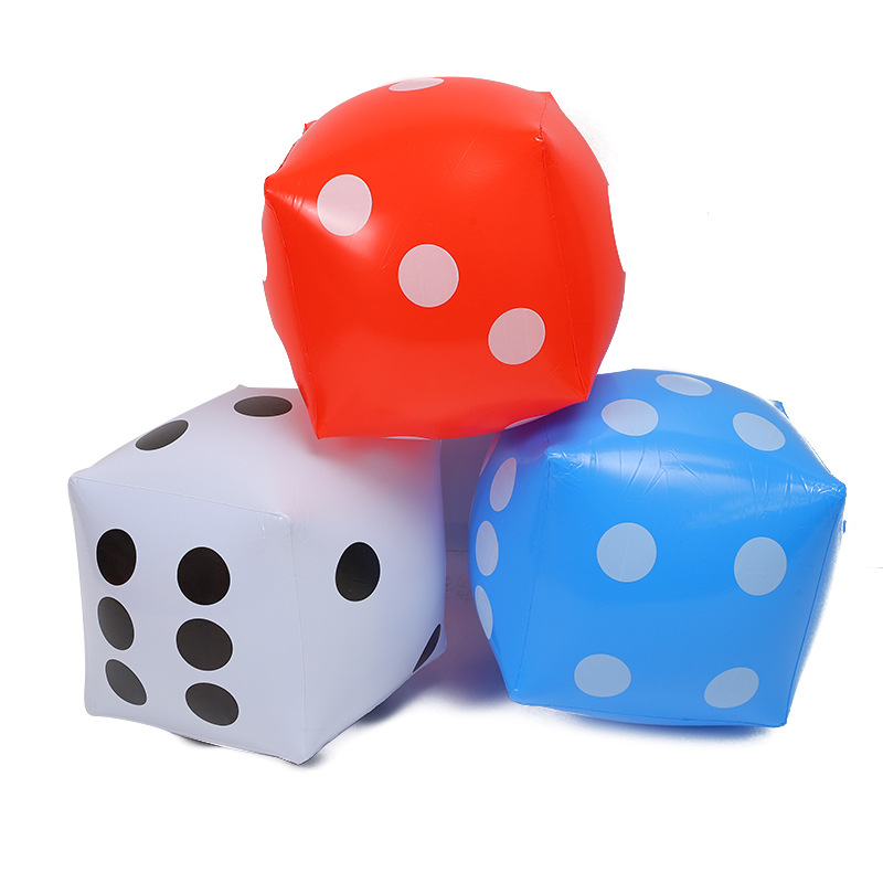 Multi-color Sieve Activity Children's Bar Lottery Inflatable Color Game Sub Tour Party Big Props Dice Teaching