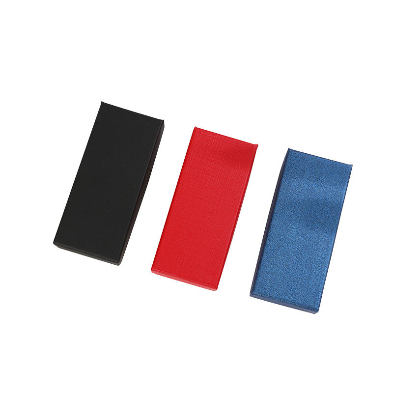 High-grade key chain gift box rectangular car key gift box manufacturers black heaven and earth cover Carton spot