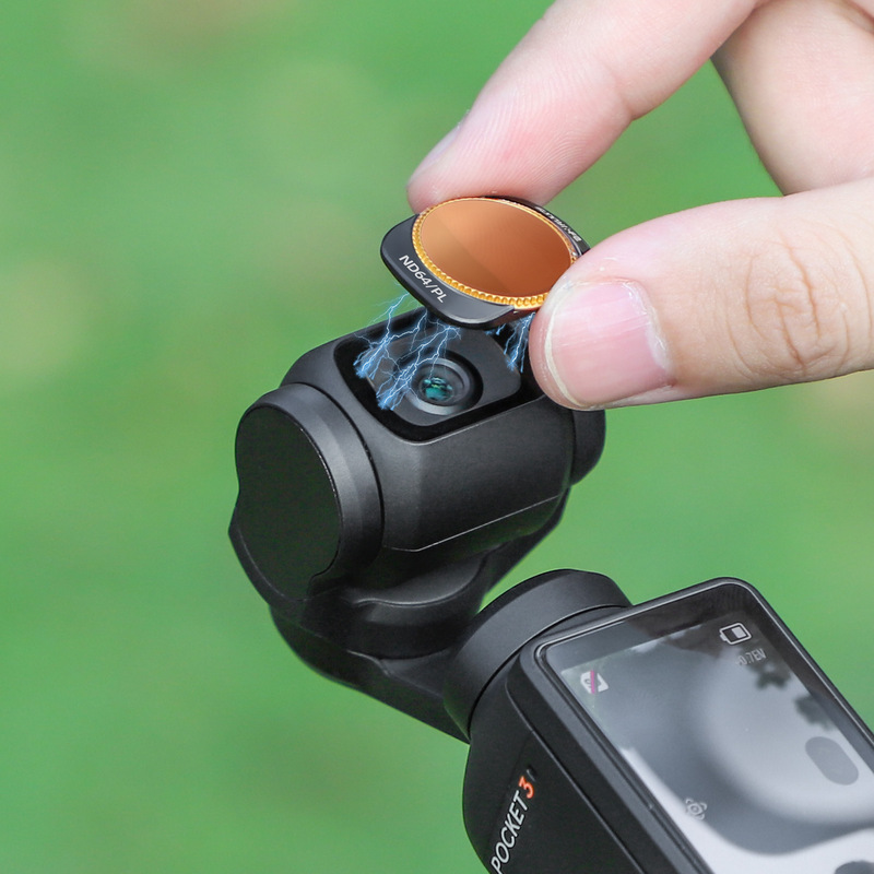 Sunnylife OSMO POCKET3フィルター磁気吸引調整可能金属CPL nd 256偏光鏡nd 64/PL|undefined