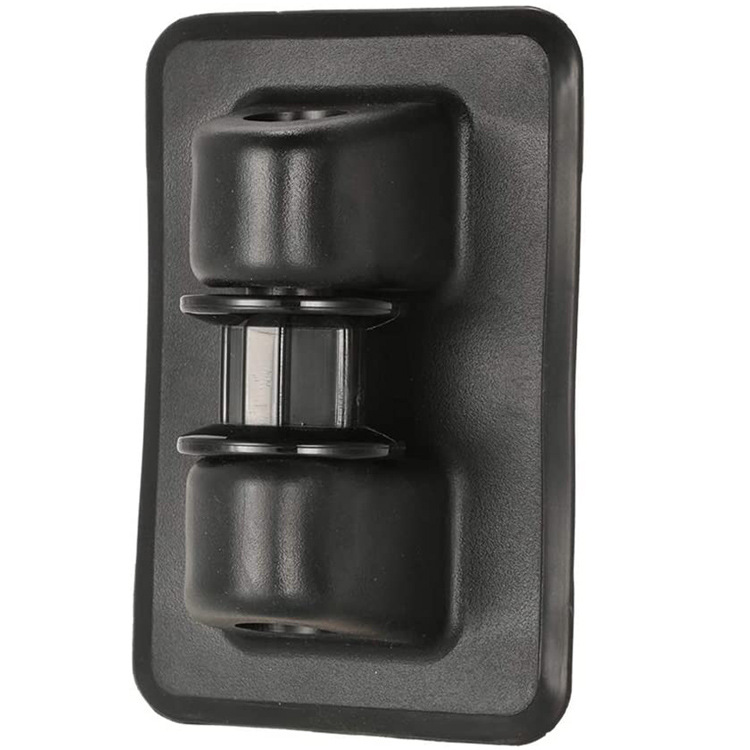 Rubber boat anchor seat inflatable boat assault boat drifting fishing Stern fulcrum pulley track anchor rope bracket motor boat