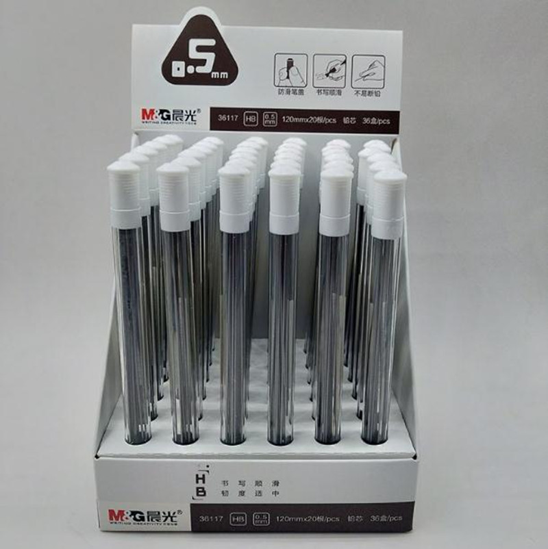 Wholesale HB automatic lead tube 0.5/0.7mm Primary School students active lead replacement ASL36117