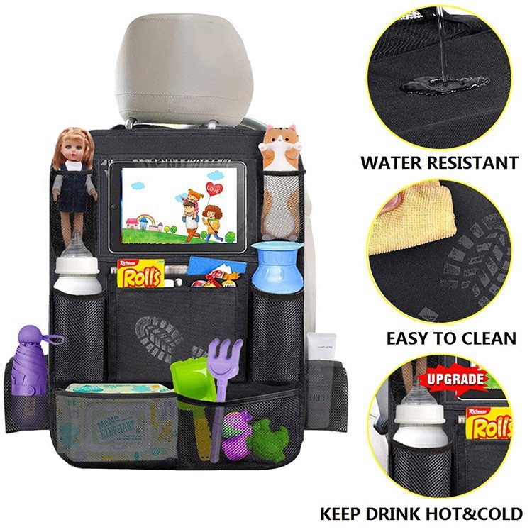 Oxford cloth car storage bag car chair back storage bag storage bag car seat storage bag