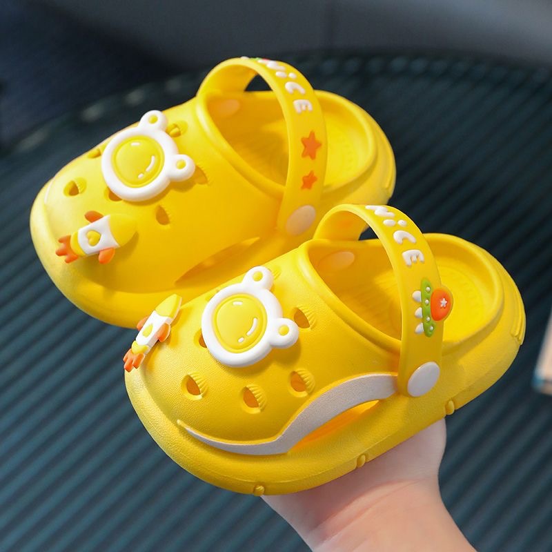 [Special Offer Broken Size Clearance] Children's Slippers Summer New Boys' Soft Bottom Non-slip Home Bathroom Slippers