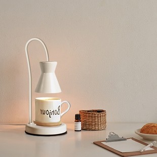 Lifting Wax Melting Lamp American Style Simple Bedroom Bedside Lamp Dimming Candle Heater Amazon Hot Selling Candle Lamp