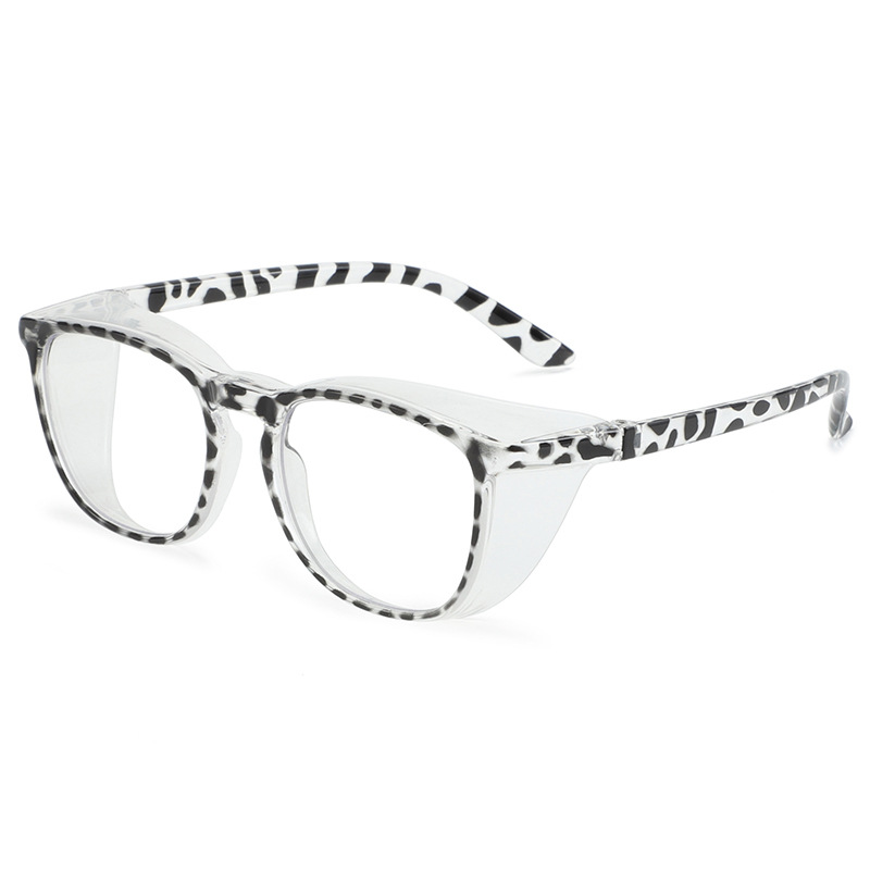 Amazon new anti-blue anti-pollen goggles anti-fog anti-sand anti-dust goggles HD flat glasses