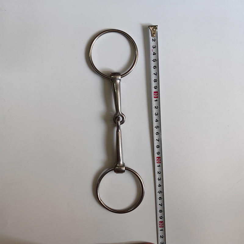 Horse chewing stainless steel horse grade horse chewing mouth water grip reins accessories equestrian harness supplies horse mouth iron