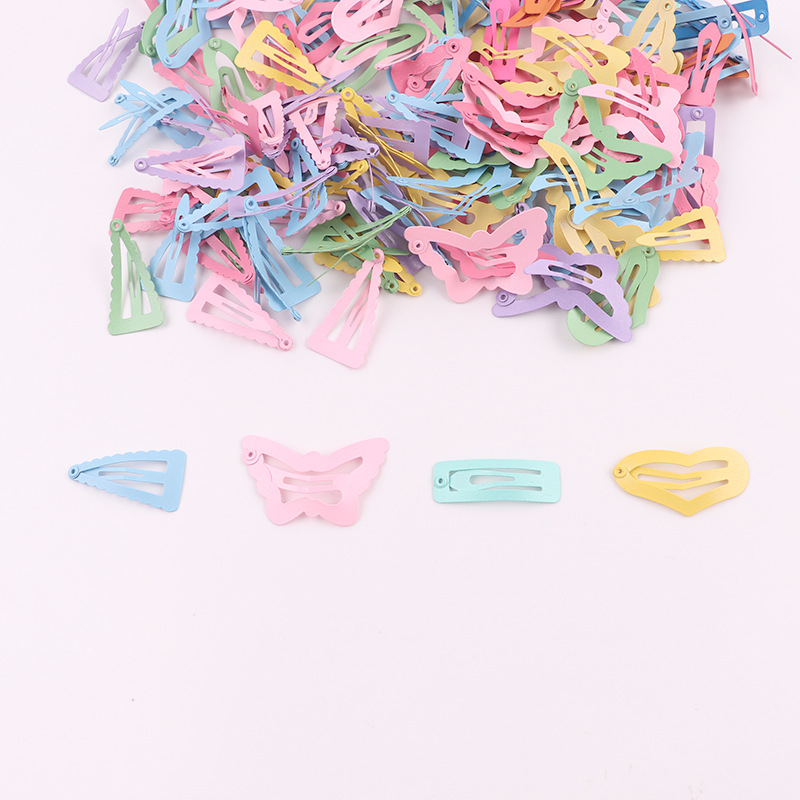 Cute children's hairpin 3cm small size BB clip baby broken hairpin mini paint little girl bangs clip hairpin hair