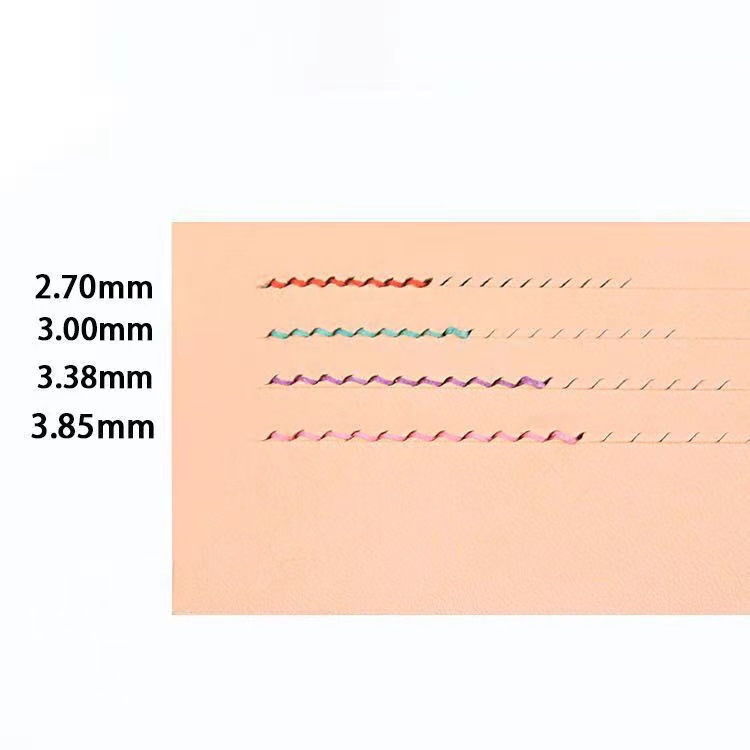 New Power Leather Tools Oblique Flat Chop Oblique Flat Chop French Oblique Flat Chop 2.7/3.0/3.38/ 3.85 Spacing