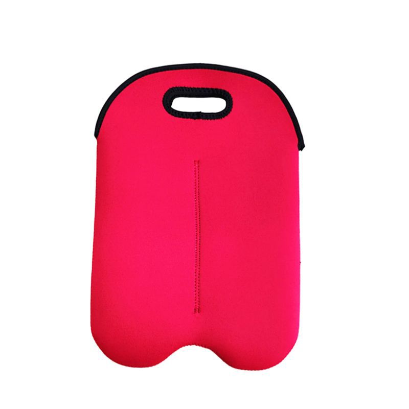 Red Wine Bottle Cover Diving Material Amazon Portable 750ml Portable Insulation Double Champagne Bottle Protective Cover in Stock