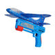 Night market lights catapult aircraft gun children's toys boys girls foam aircraft launcher stall stall wholesale