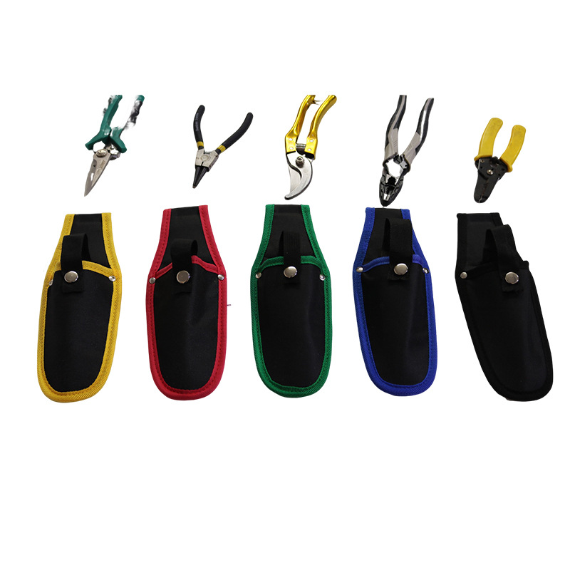 Ruilite red canvas scissors cover hardware canvas kit scissors cover fruit branch scissors special scissors set pliers