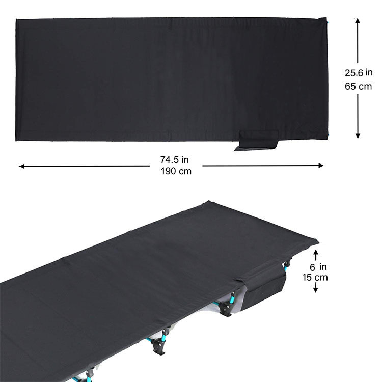 Outdoor Marching Bed Portable Portable Portable Folding Bed Camping Bed Casual Bed Lunch Break Bed Aluminum Alloy as Bed