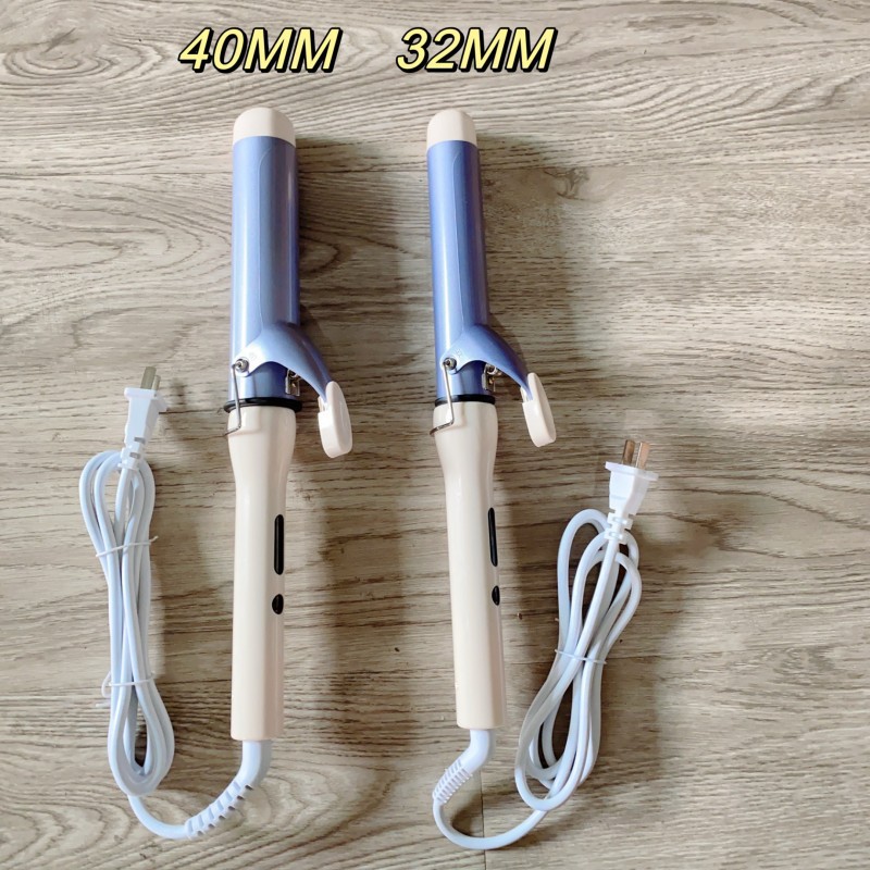 New large size 40mm electric large roll wave hair curler anion home does not hurt hair lazy curly hair artifact