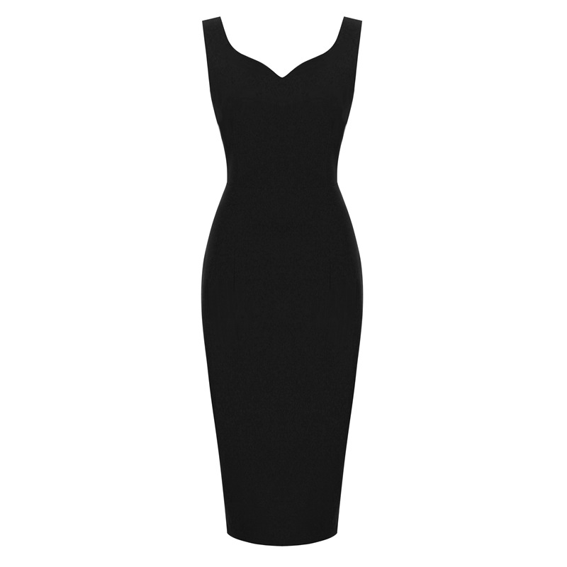 Amazon cross-border Europe and the United States solid color retro dress fashion sexy wrap hip skirt explosion female 8033